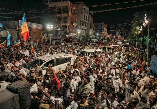 tamilnadu cm edappadi palaniswami election campaign at trichy 